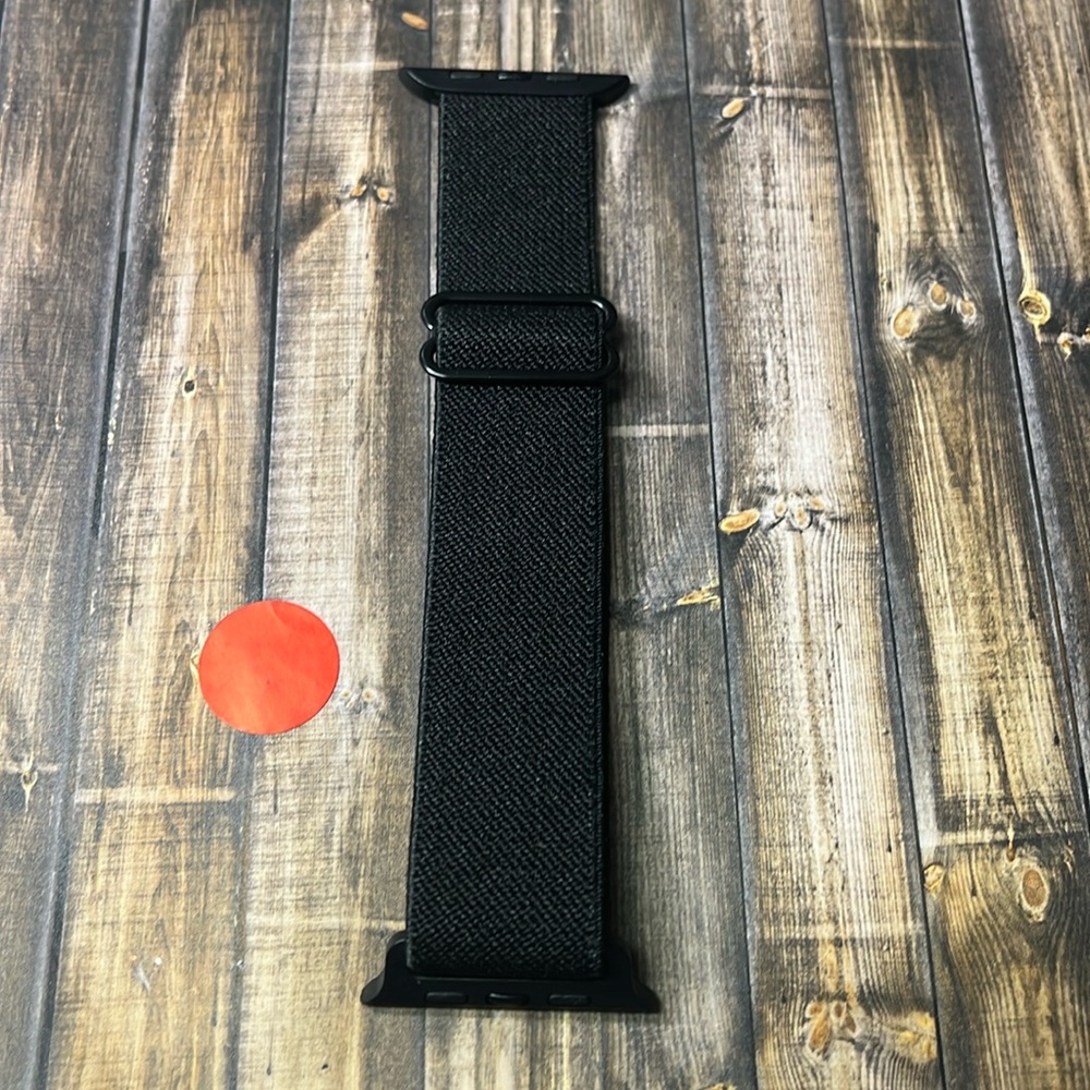 5for$10 Black 42/44/45/49mm Smooth Stretch Band Apple Watch Bands NWOT